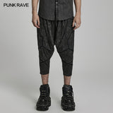 Doomsday Cyberpunk Men's Cropped Trousers