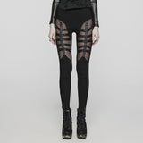 Punk Sexy geteilte, hohle Leggings