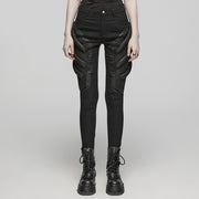 Punk-Industrie-Techwear-Hose