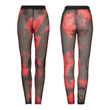 2024 PUNK Batik-Mesh-Leggings