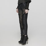 Goth Exquisite Spitzen-Leggings