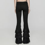 Gothic-Jeans mit niedriger Taille