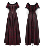 Gothic-Retro-Samtkleid