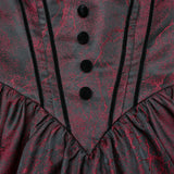 Gothic-Retro-Samtkleid