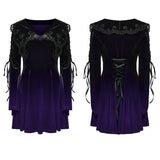 Süßes herzförmiges Gothic-Kleid