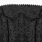 Goth 3D besticktes Kleid