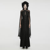 Goth Fließendes Feenkleid