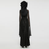 Goth Fließendes Feenkleid