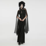 Goth Fließendes Feenkleid