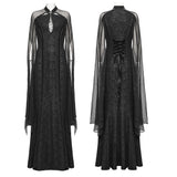 Goth Fließendes Feenkleid