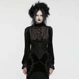 Retro-Samt-Gothic-Shirt