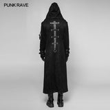 Diablo Assassin Killer Dark Punk Kapuzenjacke mit langem Mantel für Männer