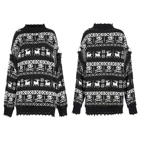 Punk lockerer Pullover