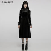 2022 Gothic-Samtkleid