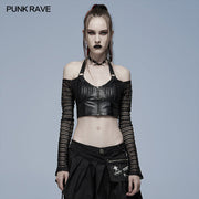 Gothic sexy Crop-Top